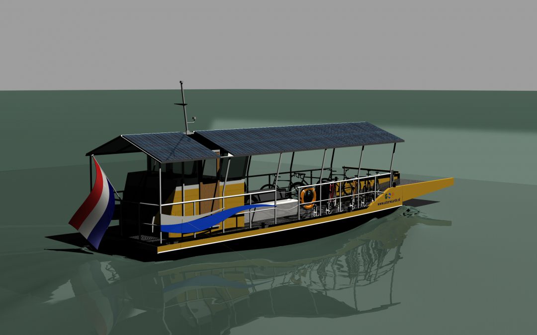Unique project, fully electrical ferry