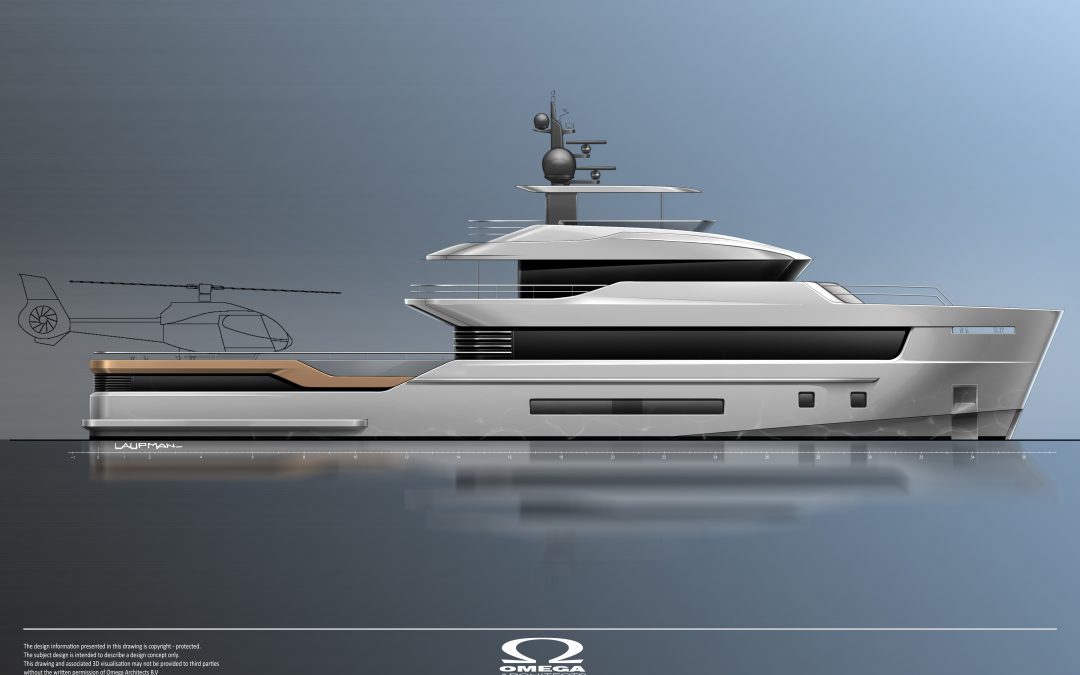 IYC Monaco, Omega Architects and Van Oossanen unveil NedXplor38: a compact and efficient explorer yacht concept