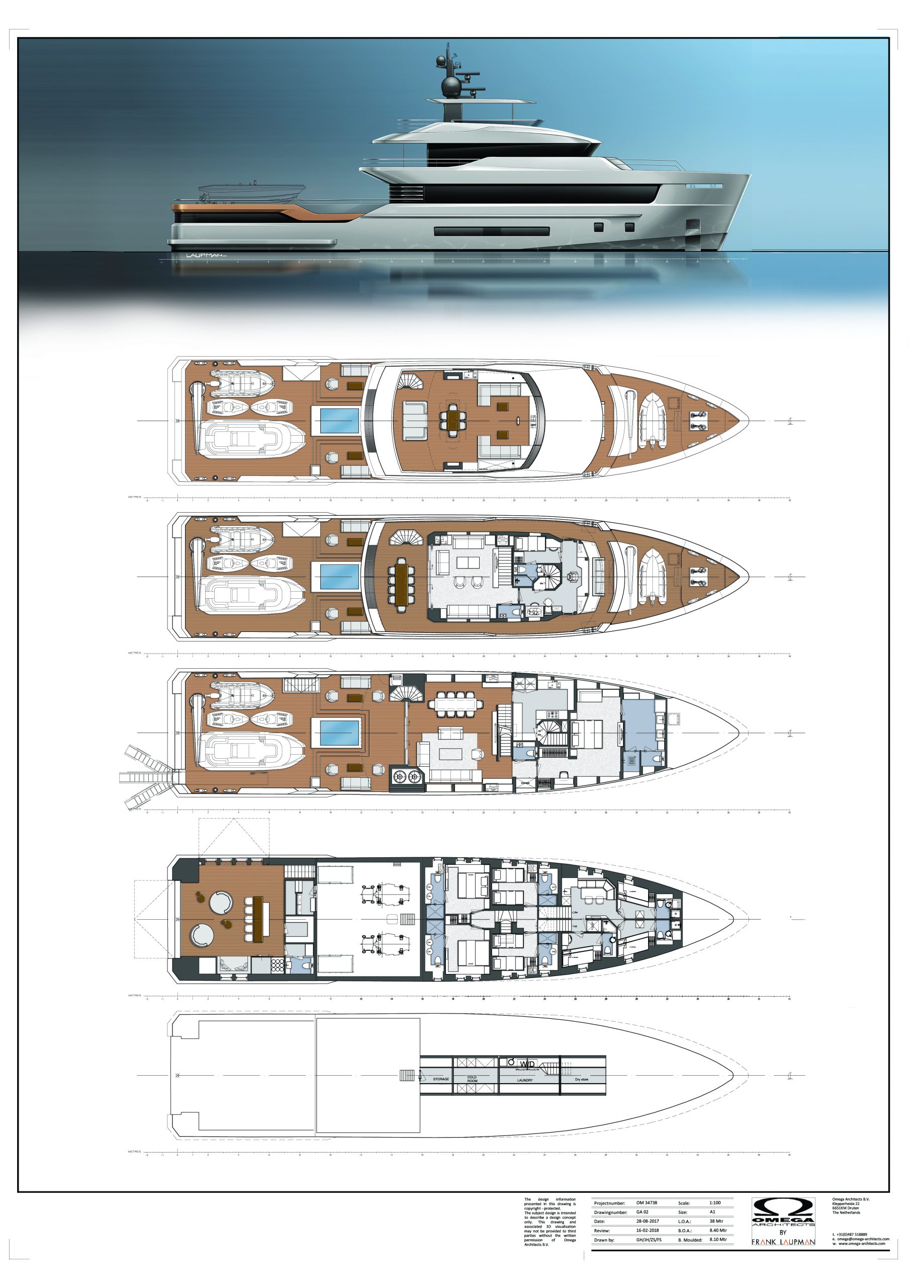 OM347-38 GA 2018-02-22 NEDXPLOR 38 SPORT tender deck option